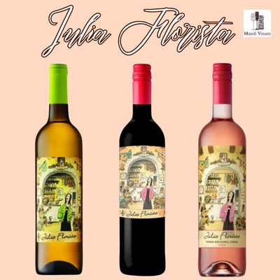 Julia Florista wijn uit Lissabon – frisse Portugese witte, rode, roséwijn geïnspireerd door de fadozangeres Julia Florista.
