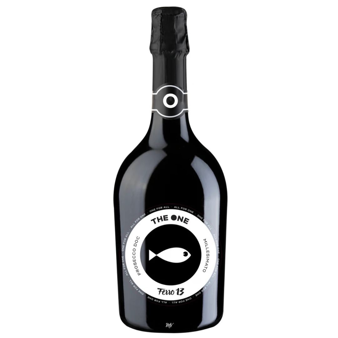 Ferro 13 The One Prosecco – frisse bubbel met appel en perzik, zeer fijne mousse, ideaal als aperitief