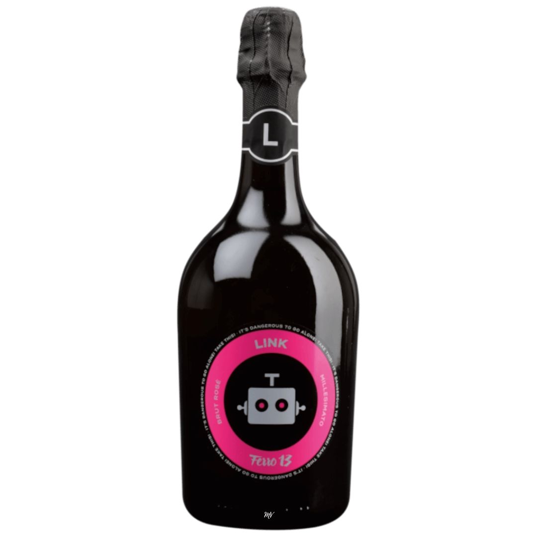 Ferro 13 The Link Lambrusco – frisse rosé bubbel met aardbei, aalbes en framboos, ideaal als aperitief