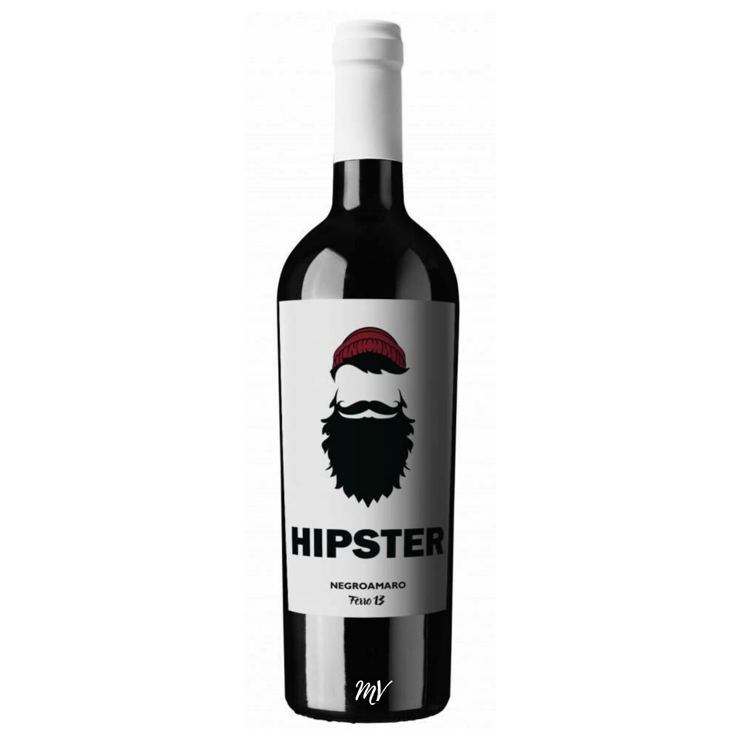 “Ferro 13 Hipster Negroamaro – Puglia‑wijn met rood fruit en het iconische hipster‑etiket