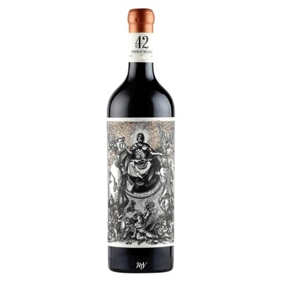 The Vinoneers orpheus & raven 42 Cape Blend, krachtige Kaapse Pinotage‑blend met donker fruit en kruiden, Mundi Vinum Herent