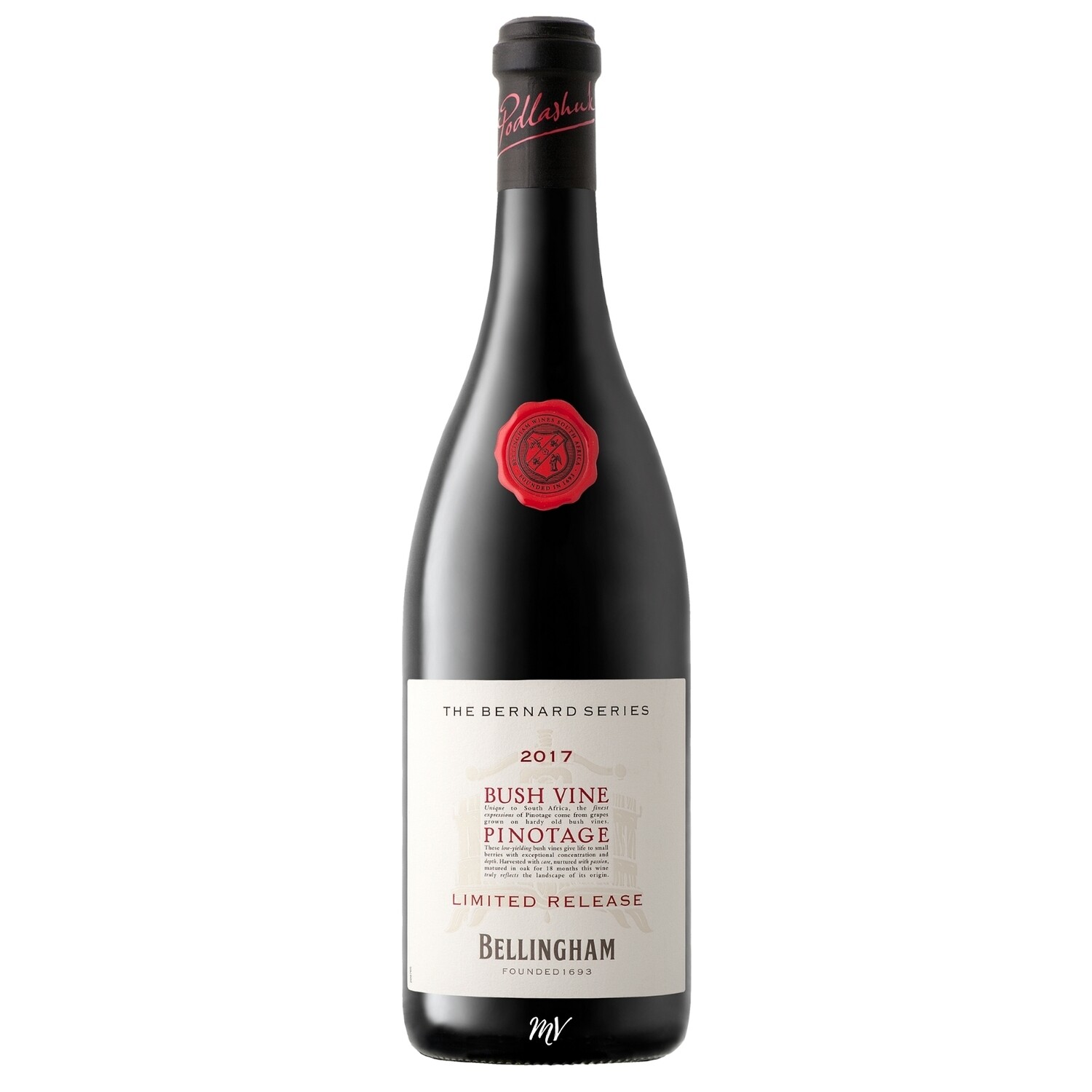Bellingham - Bush Vine Pinotage Bush Vine Pinotage, ideaal bij rood vlees, eend, BBQ, stoofgerechten en karaktervolle kazen
