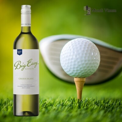 Ernie Els Big Easy Chenin Blanc, Stellenbosch wijn van golfkampioen Ernie Els met tropisch fruit, Mundi Vinum Herent
