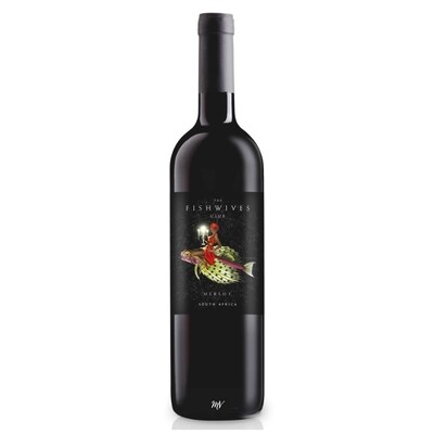 THE FISHWIVES CLUB RODE WIJN MERLOT KOPEN KAAPWIJN KAAPSEWIJN 