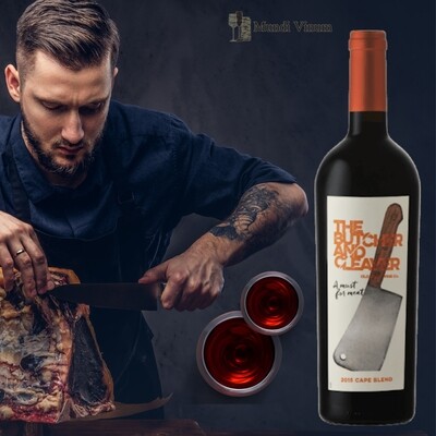 The Butcher and Cleaver, intense Kaapwijn met Franse eik en perfecte pairing bij rood vlees, wijnhandelaar Mundi Vinum Herent