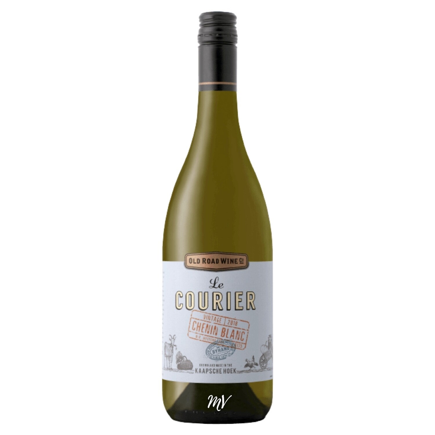 The Old Road Wine Company - Le Courrier Chenin Blanc Old Road Wine Co Chenin Blanc, specialist Zuid‑Afrikaanse wijn van granietbodems, Mundi Vinum Herent