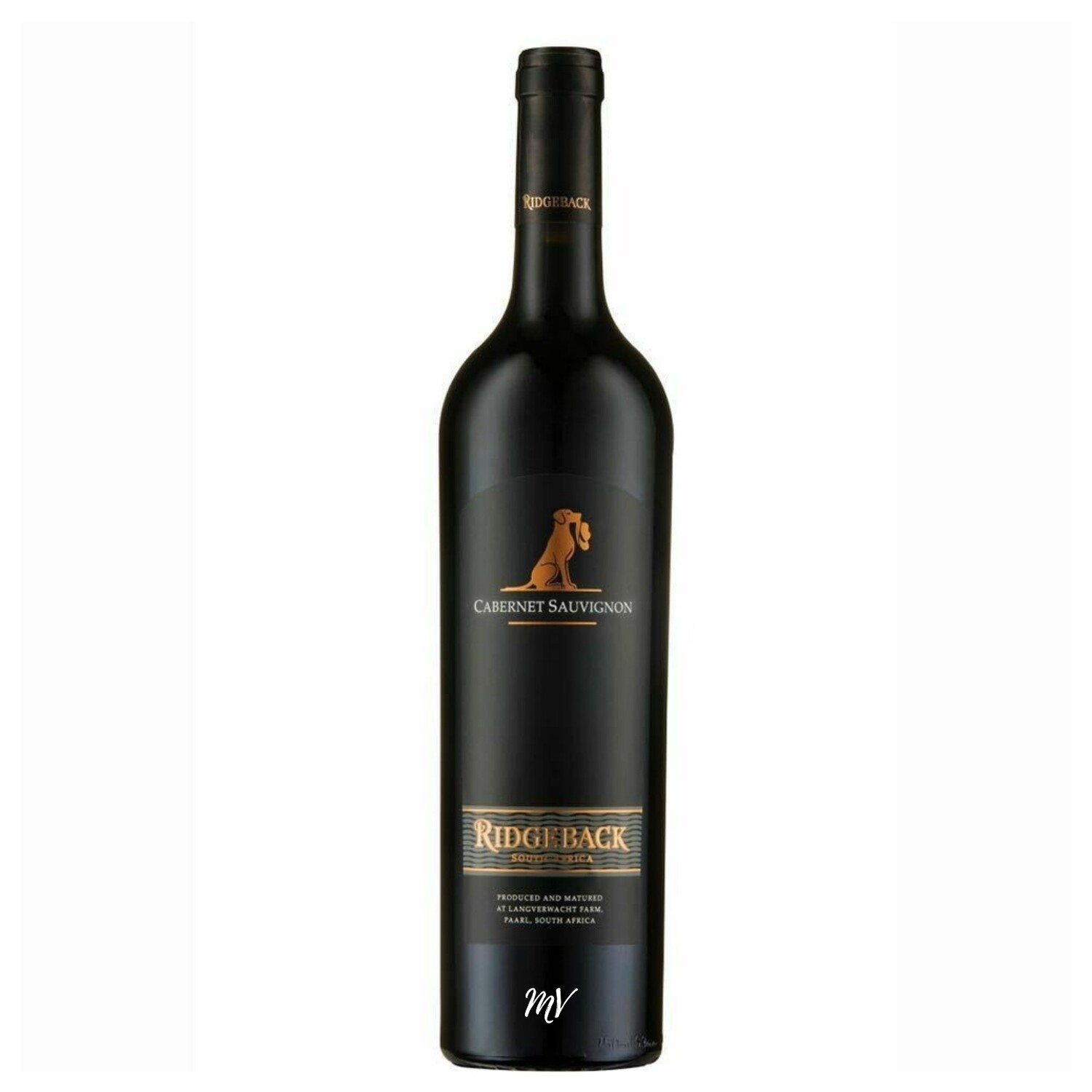 Ridgeback Cabernet Sauvignon Paarl, robuuste rode wijn met tabak en cederhout, wijnhandel Mundi Vinum Herent