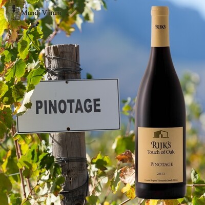 Rijk’s Pinotage Touch, elegante Kaapwijn met fluweelzachte tannines en Turks fruit, Mundi Vinum Herent