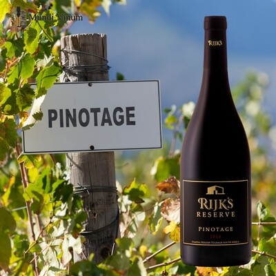 Rijk’s Pinotage Réserve, concours bekroonde Kaapse rode Pinotage wijn met kersen en veenbes, wijhandel Mundi Vinum Leuven