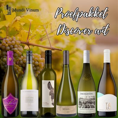 proefpakket witte wijn , mundi vinum wijnhandel Leuven