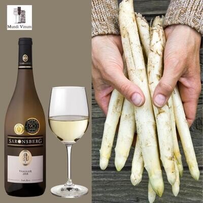 saronsberg viognier aspergewijn
