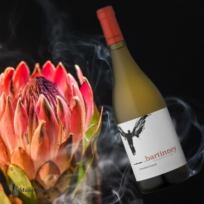 Bartinney Chardonnay uit de Banhoek‑vallei, citrus en tropisch fruit met subtiele Franse eik