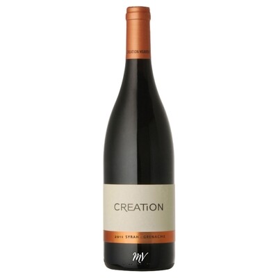 Creation Syrah Grenache, krachtige Zuid-Afrikaanse rode wijn met kers, olijven en peper, Mundi Vinum Herent