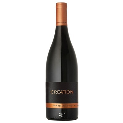 Creation Reserve Pinot Noir Creation Reserve Pinot Noir, elegante Zuid-Afrikaanse rode wijn met foelie en frambozen, Mundi Vinum Herent