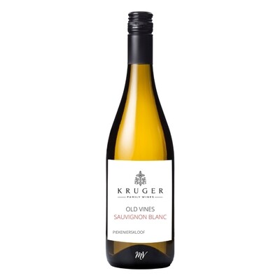 Kruger Old Vine Sauvignon Blanc, Loire‑stijl met kruisbes en vuursteen, Mundi Vinum Herent