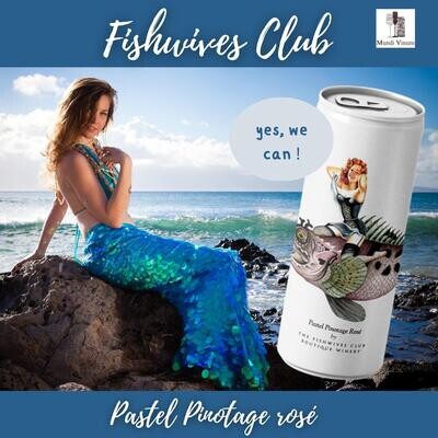 fishwives club rose rosé pastel can wijn in blik kopen pinotage