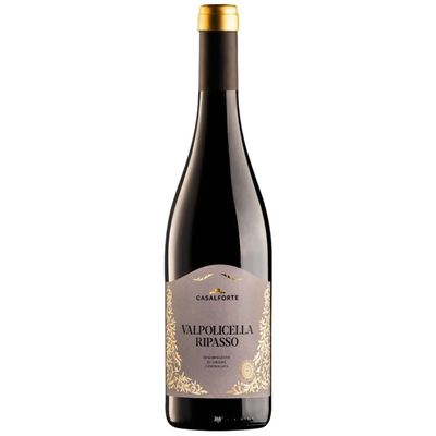 Casalforte Valpolicella Ripasso – volle rode wijn met kersen en kruidigheid, ideaal bij stoof en gegrild vlees