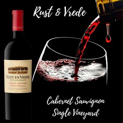 Rust en Vrede Cabernet Single Vineyard, premium Stellenbosch rood met elegante afdronk, Mundi Vinum Herent