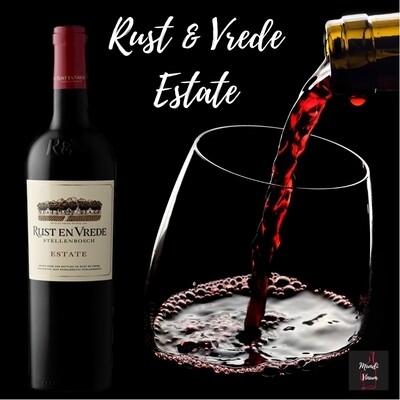 Rust en Vrede Estate Stellenbosch, premium cabernet syrah merlot met internationale bekroning, Mundi Vinum Herent