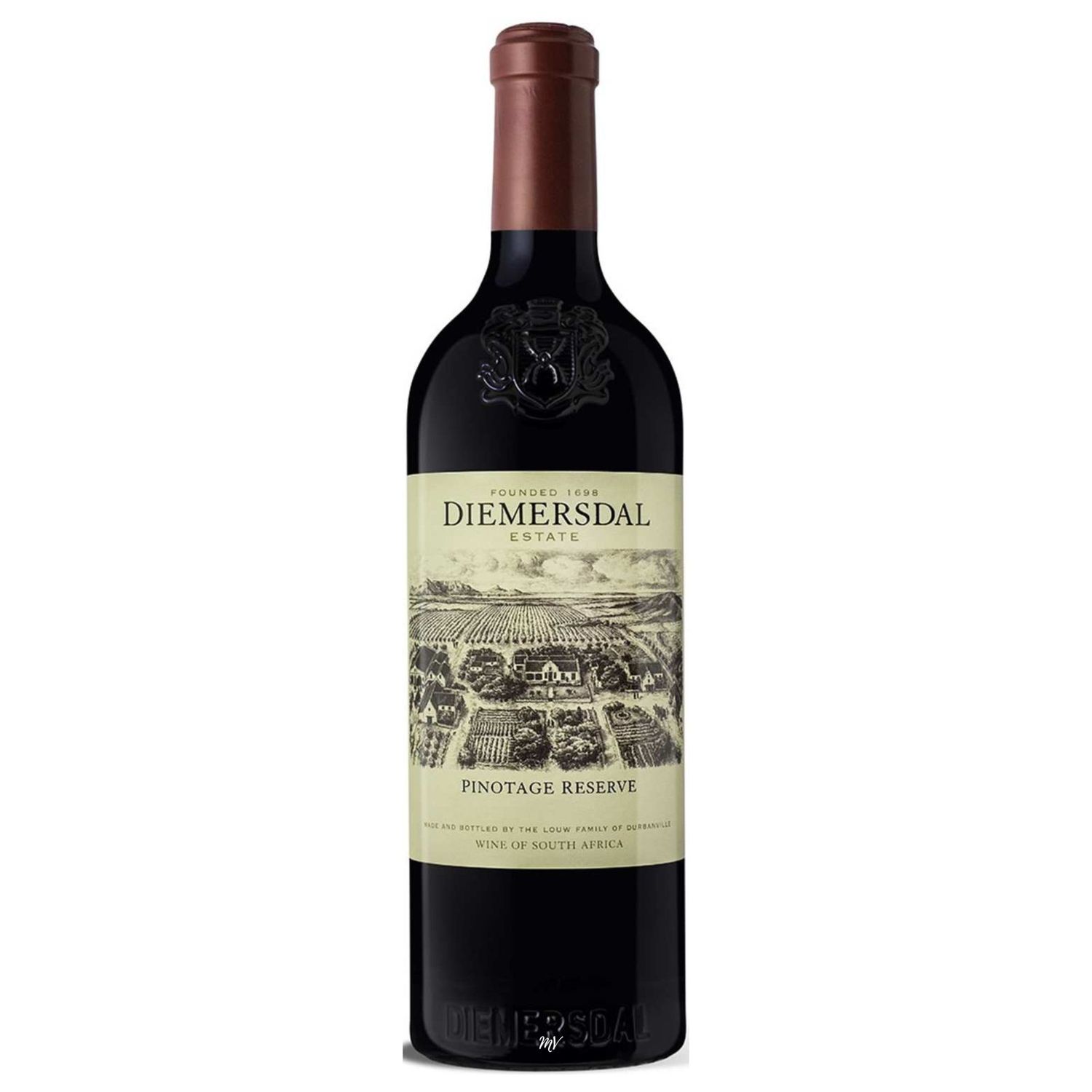 Diemersdal Pinotage Reserve, krachtige Kaapse topwijn uit Durbanville met 93/100 Platter’s – Mundi Vinum Herent