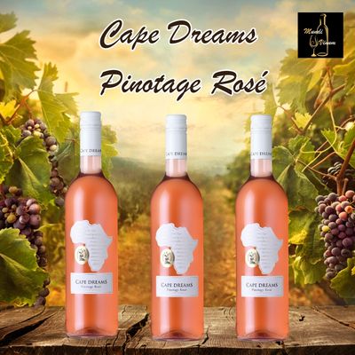 Cape Dreams Pinotage rosé wijn te koop bij Mundi Vinum – Zuid-Afrikaanse wijn met frisse en fruitige smaken