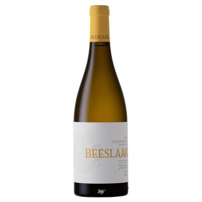 Beeslaar Chardonnay, fris en romig, ideaal bij visgerechten, gevogelte en zachte romige sauzen