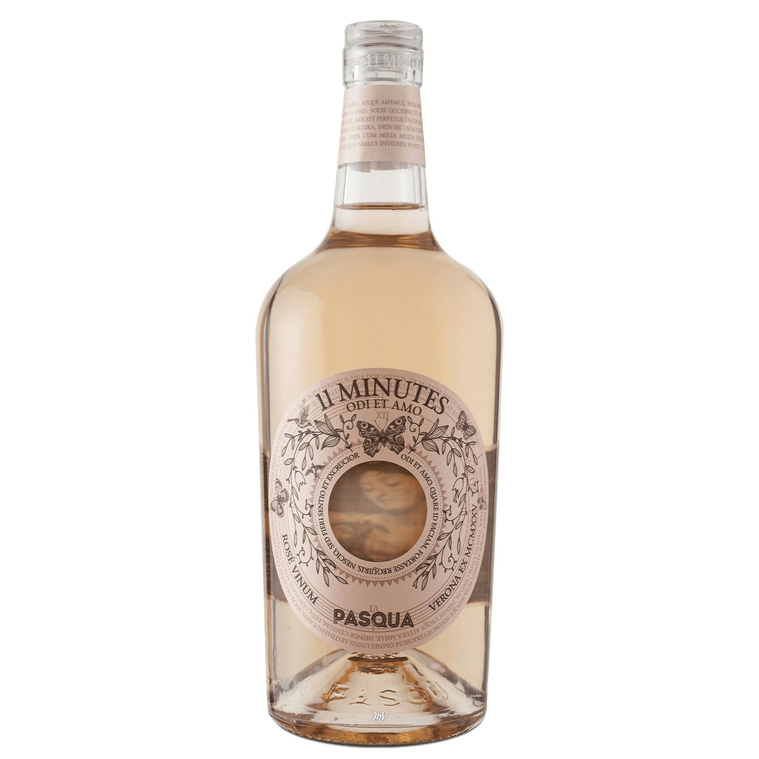 Pasqua - 11 Minutes rosé Pasqua 11 Minutes Rosé uit Italië – elegante bleekroze rosé met kunstzinnig Odi et Amo‑etiket