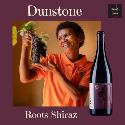 Dunstone Roots Shiraz met zwarte bessen en peper, krachtige Kaapse wijn bij Mundi Vinum Herent
