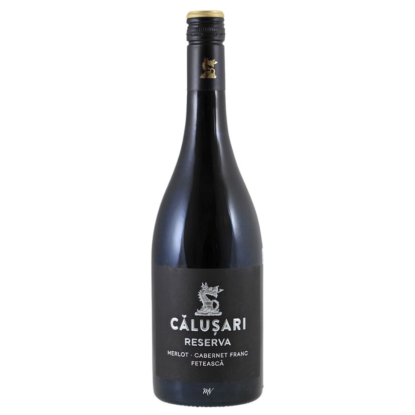 Calusari Reserva - Merlot / Cabernet Franc / Feteasca calusari reserva merlot - cabernet franc - feteasca roemeense rode wijn