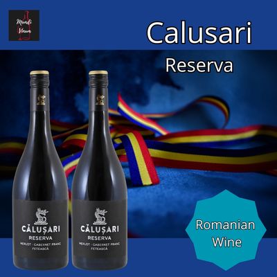Calusari Reserva - Merlot / Cabernet Franc / Feteasca , Roemeense wijn, romanian wine