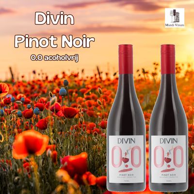 Divin 0.0 acholvrije wijn kopen pinot noir