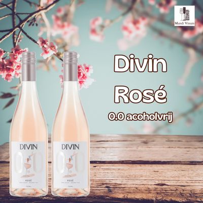 Divin 0.0 acholvrije wijn kopen rosé