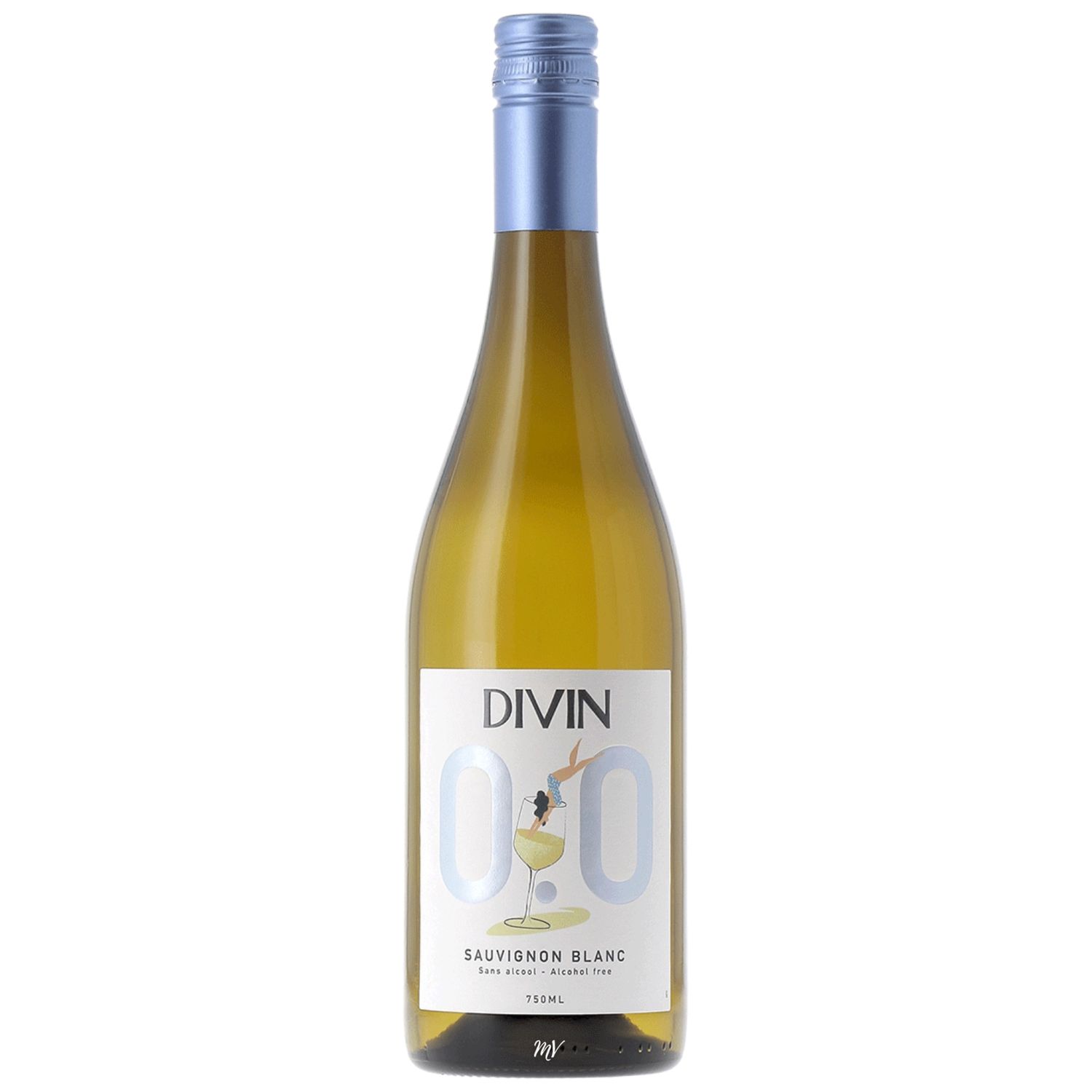 Divin 0.0 Alcoholvrije Sauvignon Blanc Divin 0.0 acholvrije wijn kopen sauvignon blanc