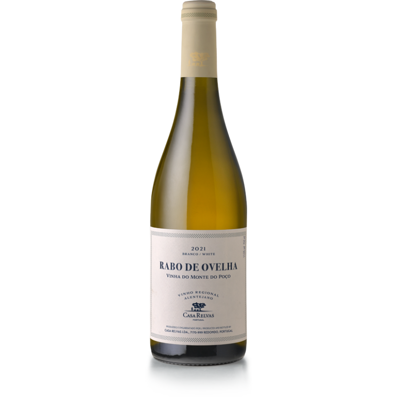 Casa Relvas - Rabo de Ovelha Frisse Alentejo‑wijn met citrus, appel en tropische toets, perfect voor zomerse gerechten