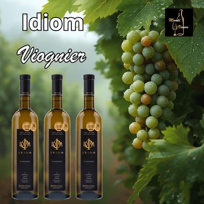 Idiom Viognier 100 procent Viognier, specialist Zuid Afrikaanse wijn met florale aroma’s, wijnhandel Mundi Vinum Herent