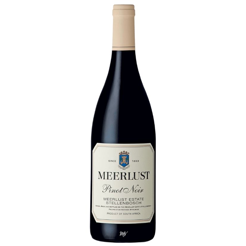 Meerlust Estate Pinot Noir, specialist Zuid‑Afrikaanse wijnen met aardse tonen en zijdezachte textuur, Mundi Vinum Herent
