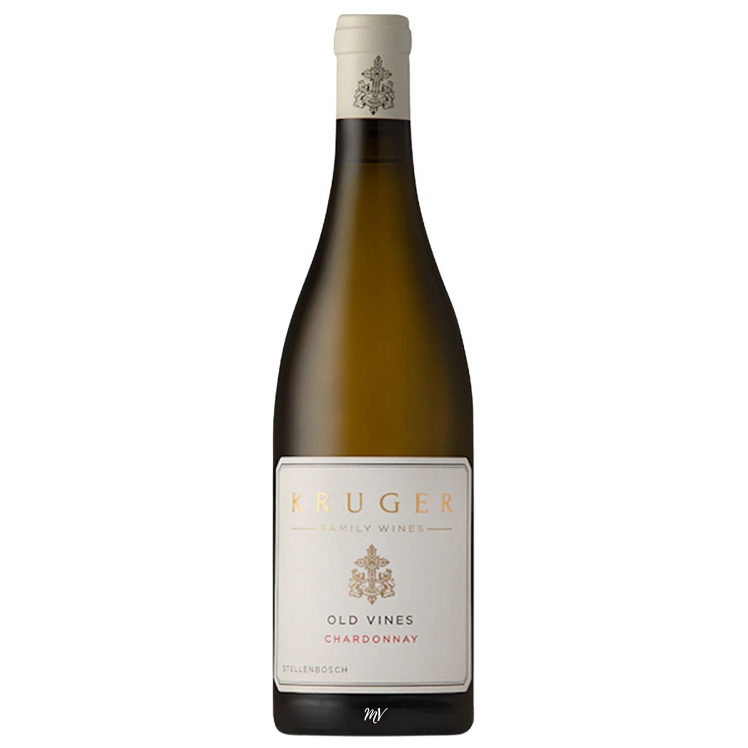 kruger old vines chardonnay - zuid-afrikaanse witte wijn uit Elgin
