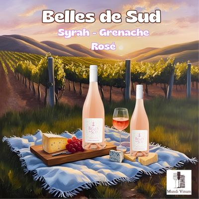 Belles du Sud Grenache Syrah Rosé – Zomerse verfijning in een glas Geniet van de elegante Belles du Sud Grenache Syrah Rosé, een verfijnde Zuid-Franse wijn met een frisse en fruitige smaak. Deze rosé, gemaakt van Grenache en Syrah, biedt tonen van rood fruit, citrus en een vleugje kruidigheid. Perfect bij lichte gerechten, zomerse avonden en ontspannende momenten. Nu verkrijgbaar bij Mundi-Vinum. Ontdek deze heerlijke rosé en laat je verrassen!