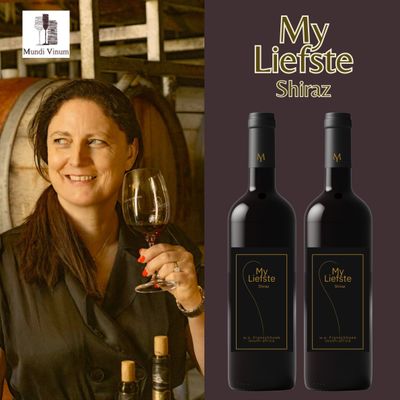 My Liefste Shiraz, specialist Zuid‑Afrikaanse wijn met ceder, peper en zachte tannines, wijnhandel Mundi Vinum Leuven