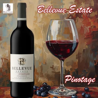 Frisse Bellevue Pinotage, 12 maanden gebruikte Amerikaanse eik, rode bessen en lichte toast