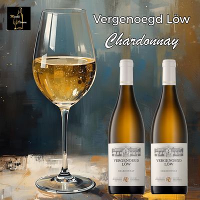 vergenoegd Löw chardonnay witte volle zuid-afrikaanse wijn uit Stellenbosch  mundi vinum