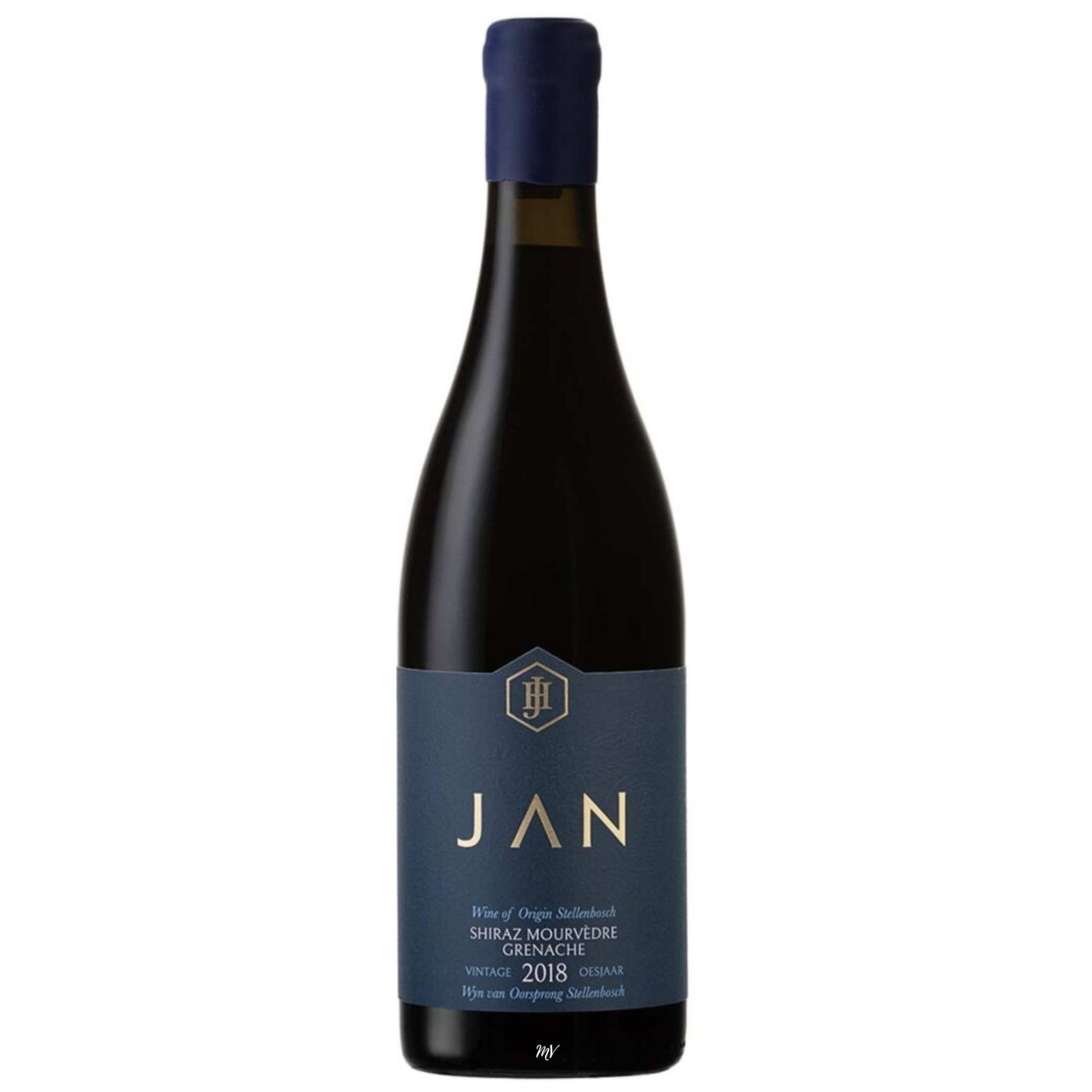 Zevenwacht Estate - JAN Red Blend JAN Red premium, gastronomische Kaapse wijn geserveerd bij Michelin‑chef Jan Hendrik, Mundi Vinum Herent