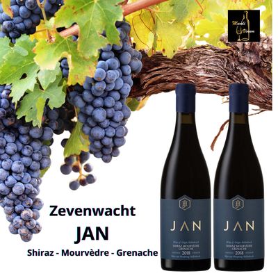 Zevenwacht JAN Red gecreëerd voor Restaurant JAN in Nice, Mundi Vinum Herent
