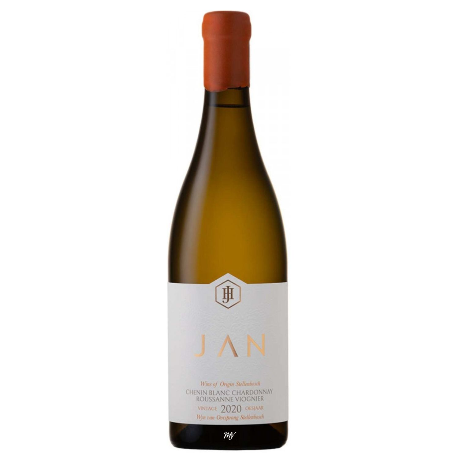 Zevenwacht Estate - JAN - White Blend Zevenwacht JAN White uit de keuken van Restaurant JAN in Nice, Mundi Vinum Herent