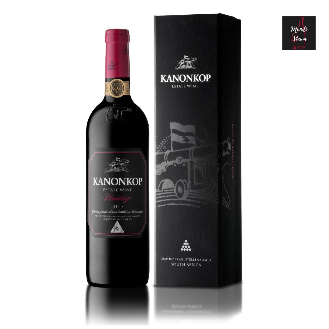 Kanonkop Black Label Pinotage 2022 in luxe geschenkverpakking