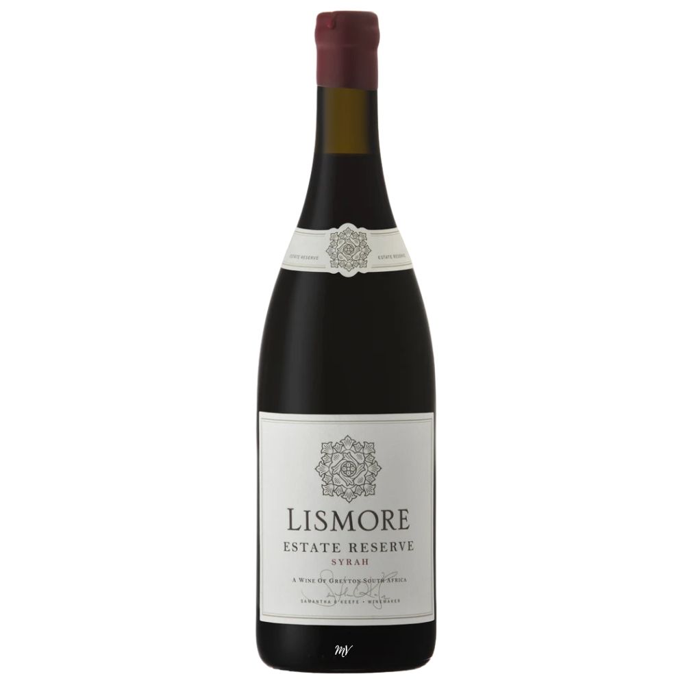 Lismore Estate Reserve Syrah Greyton, Kaapse Rhône‑stijl met viooltjes en witte peper, Mundi Vinum Herent