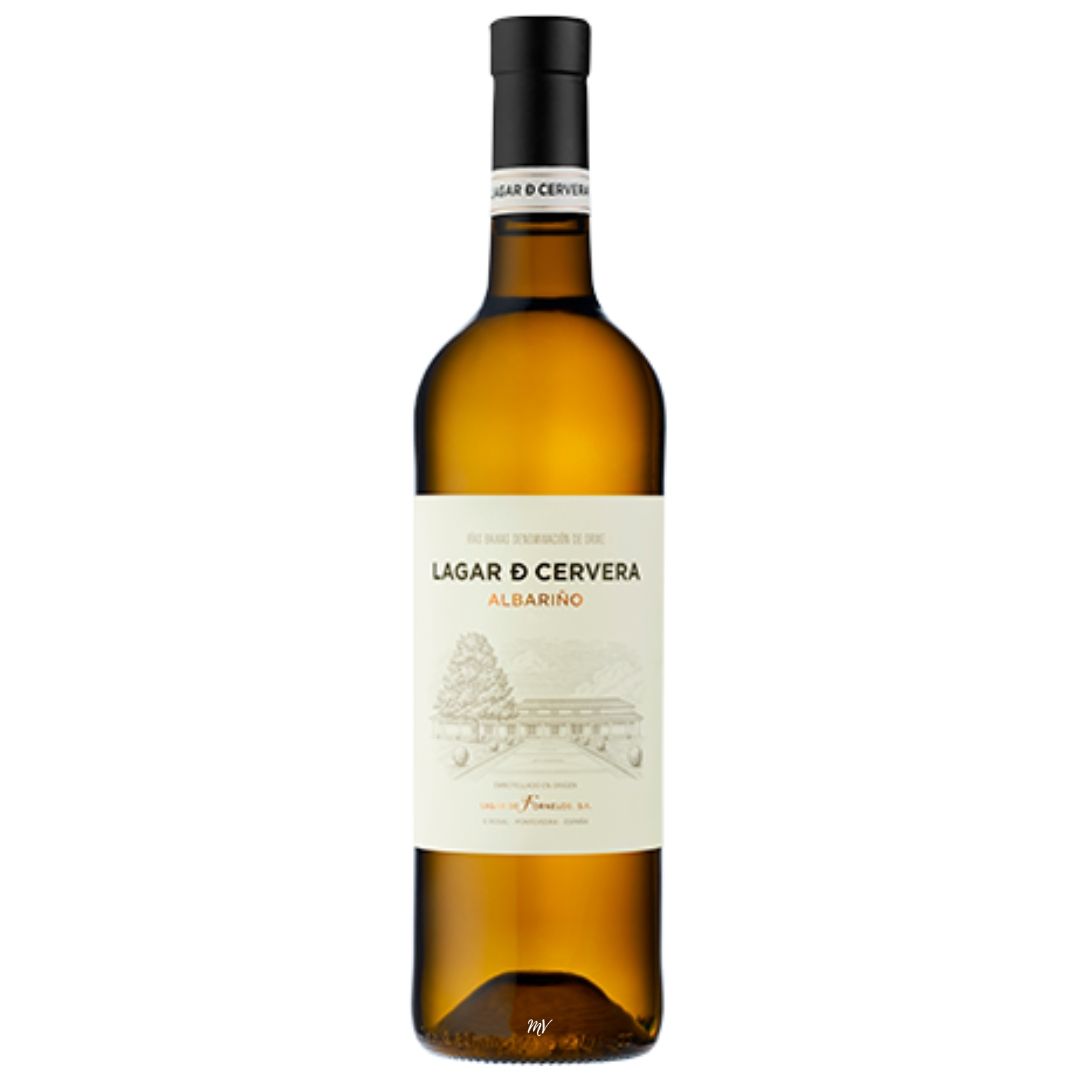 Lagar de Cervera - Albarino Lagar de Cervera Albariño – ideaal bij schaal‑ en schelpdieren, sushi, ceviche, salades en zachte kazen, Spaanse witte wijn
