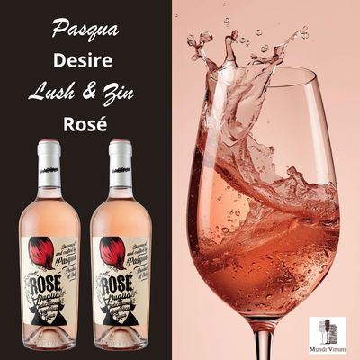 Pasqua Desire Lush & ZIN Rosé rosato - lekkere italiaanse rosé wijn