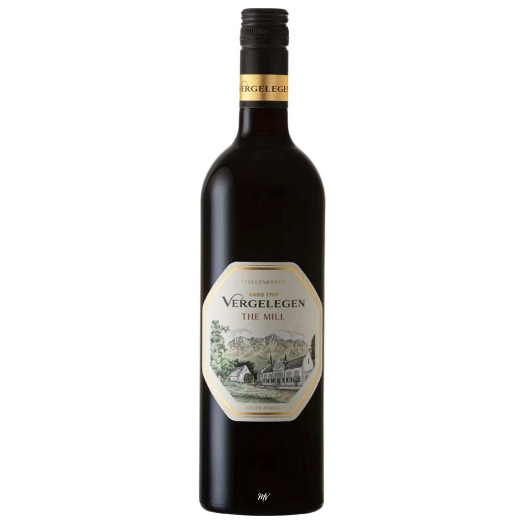 Fles Vergelegen The Mill Red uit Stellenbosch - Zuid-Afrikaanse rode Bordeaux blend wijn