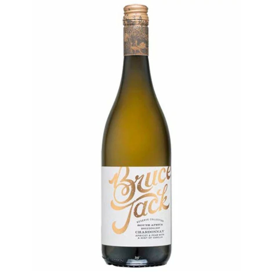 bruce jack zuid-afrikaanse chardonnay reserve, wijnhandel Mundi Vinum Herent